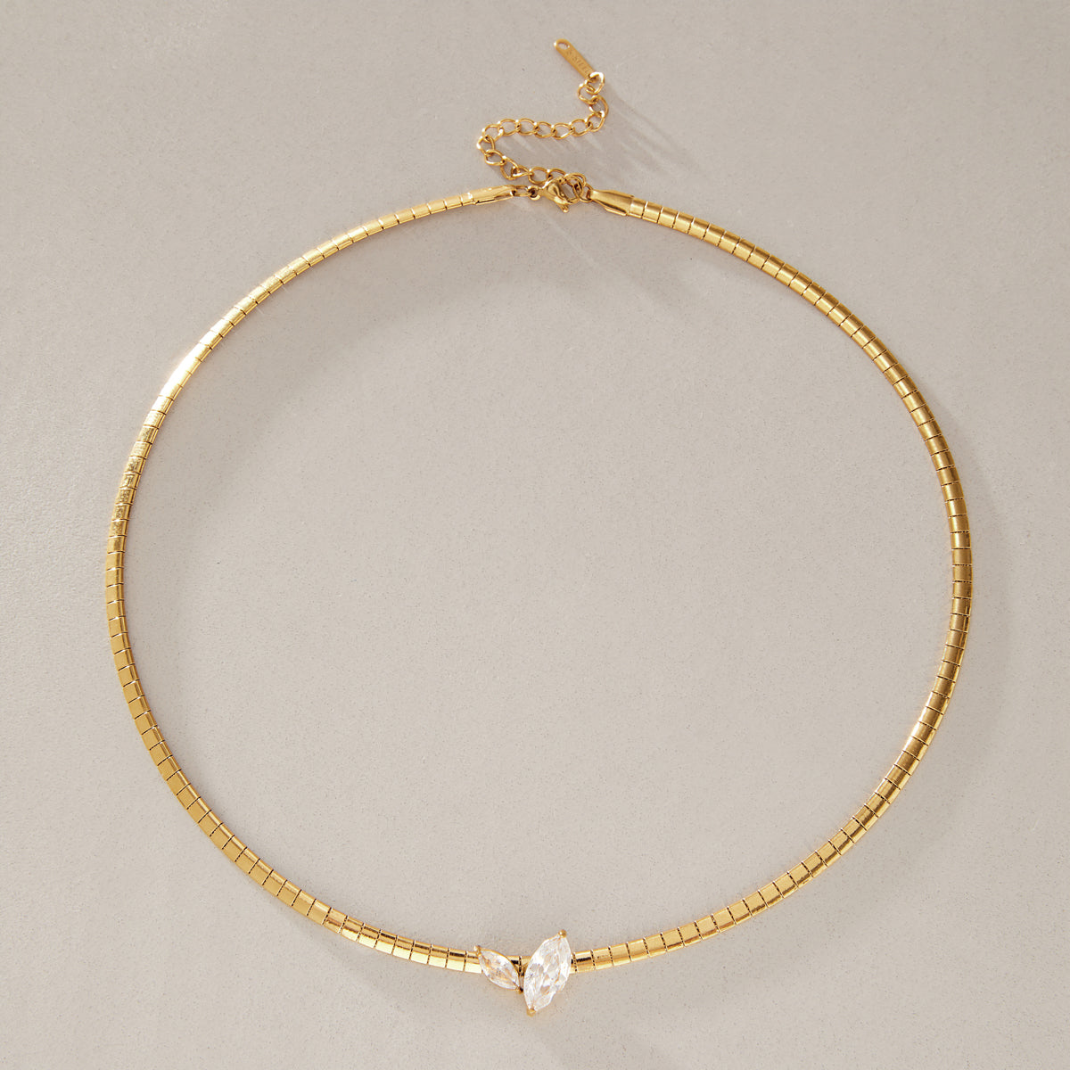 The Duo Marquise V Choker