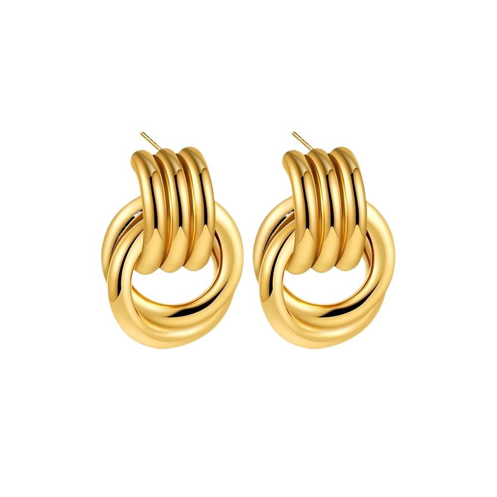 Layered Spiraled Up  Earrings