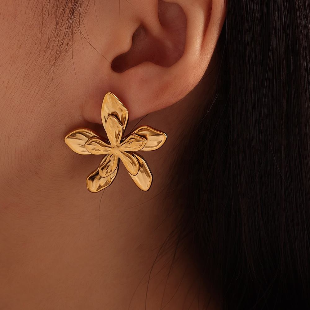 Golden Bloom Earrings