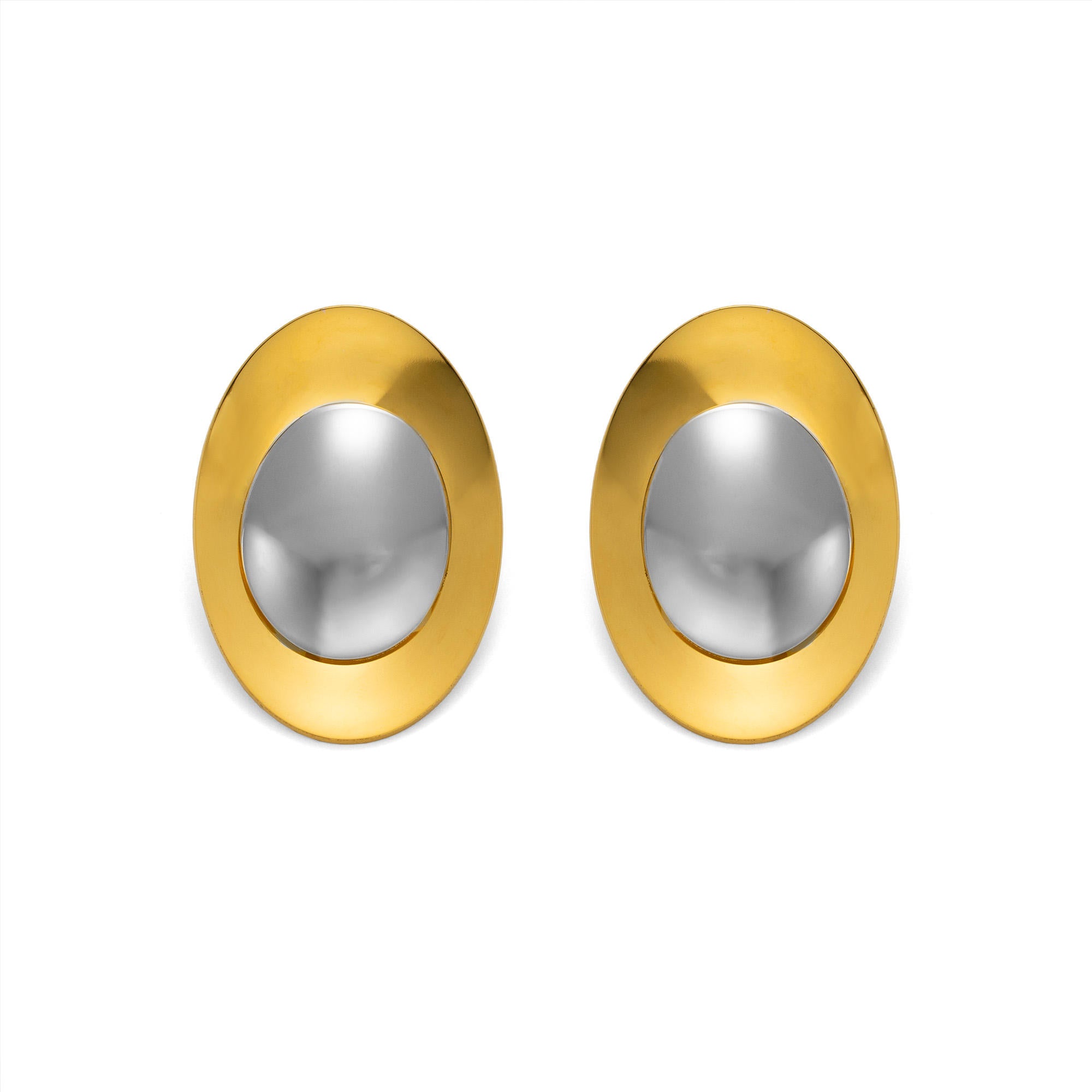 Double Dip Coin Earrings