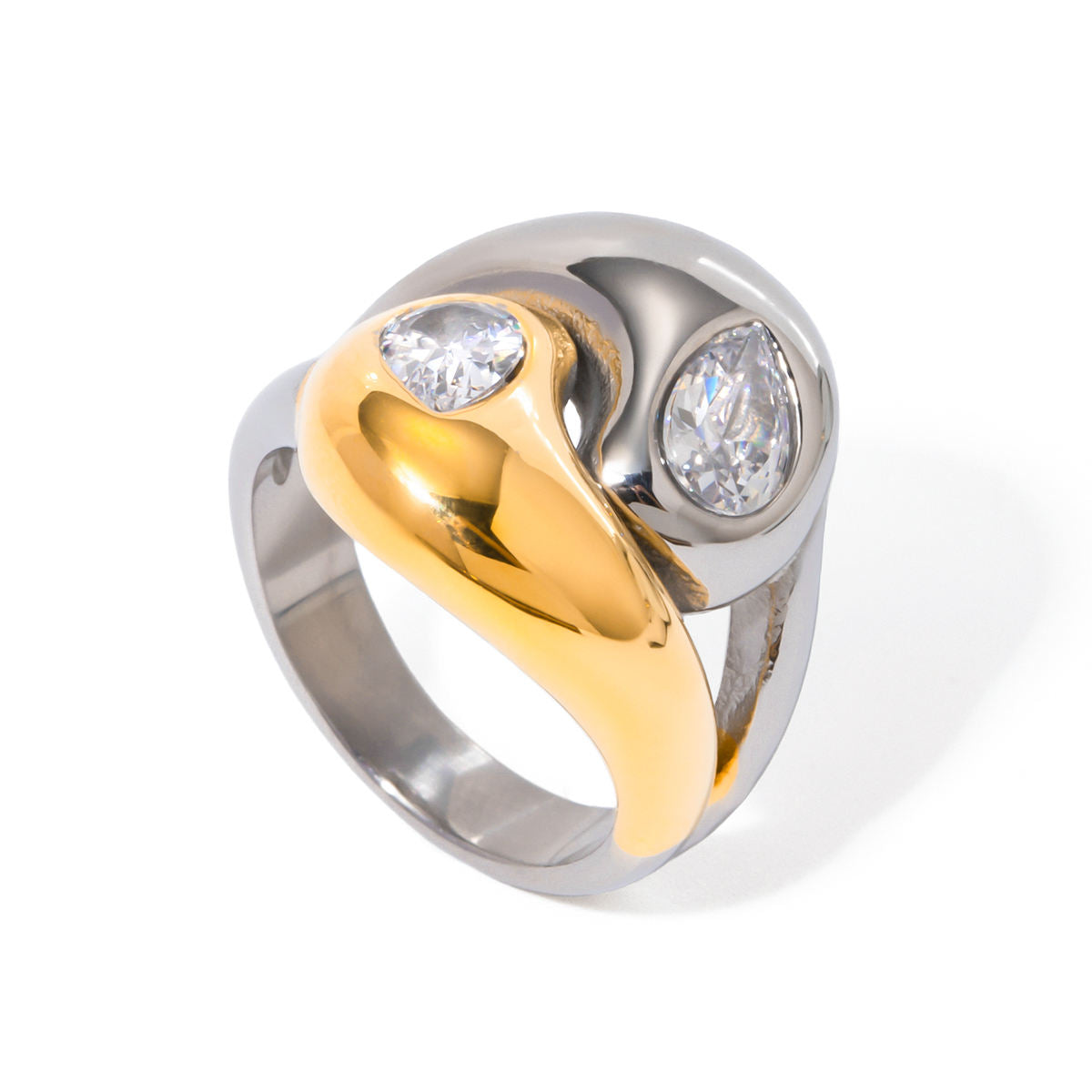 Double Dip Drop Ring