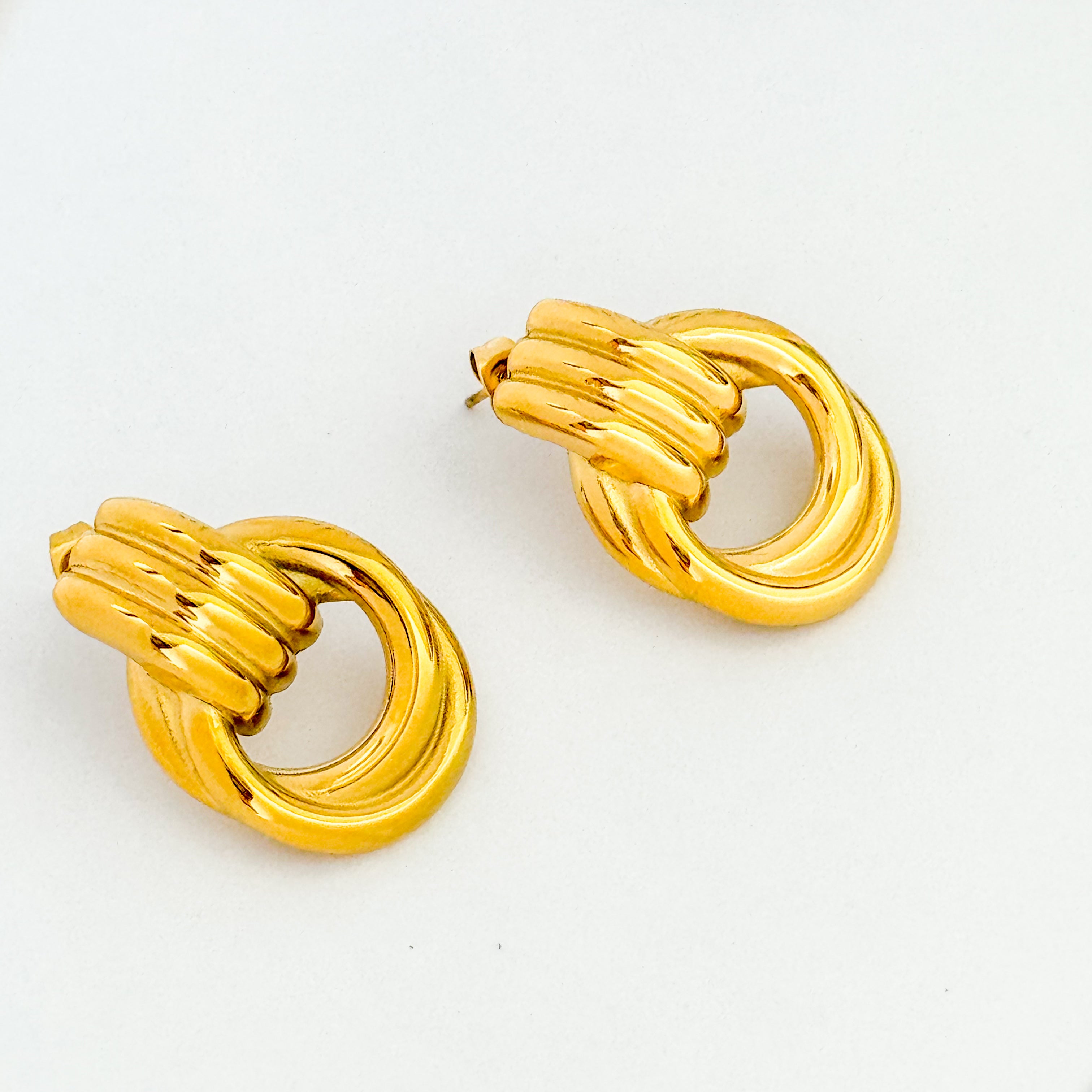 Layered Spiraled Up  Earrings