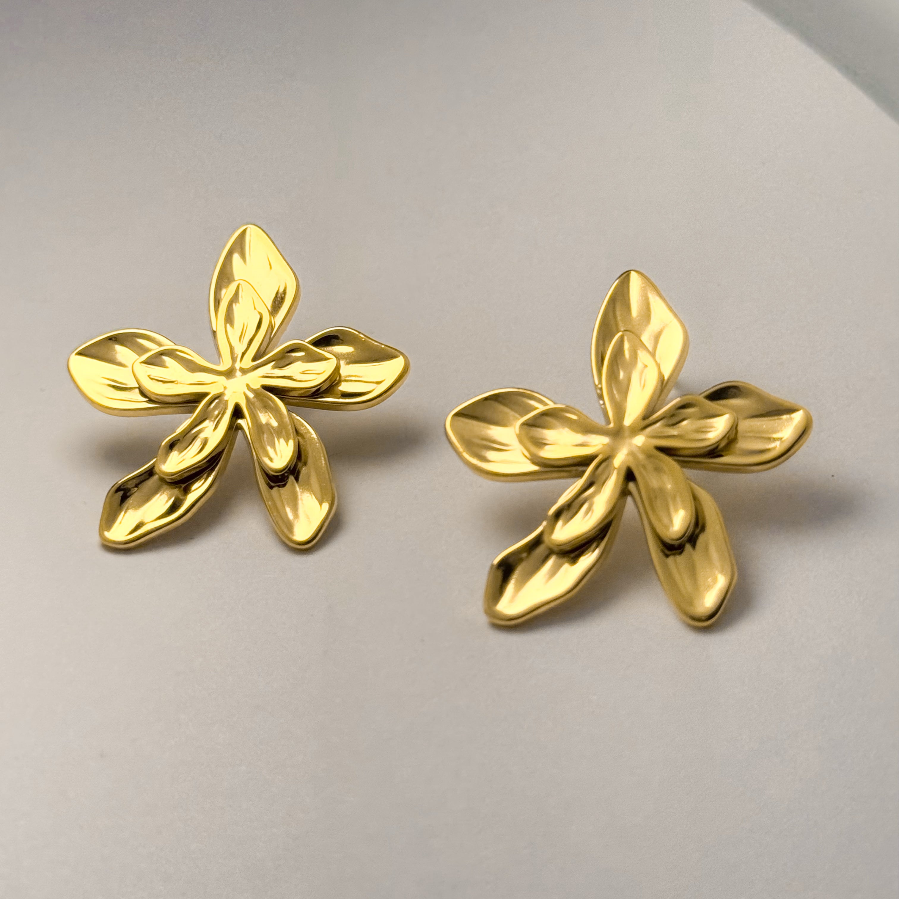 Golden Bloom Earrings