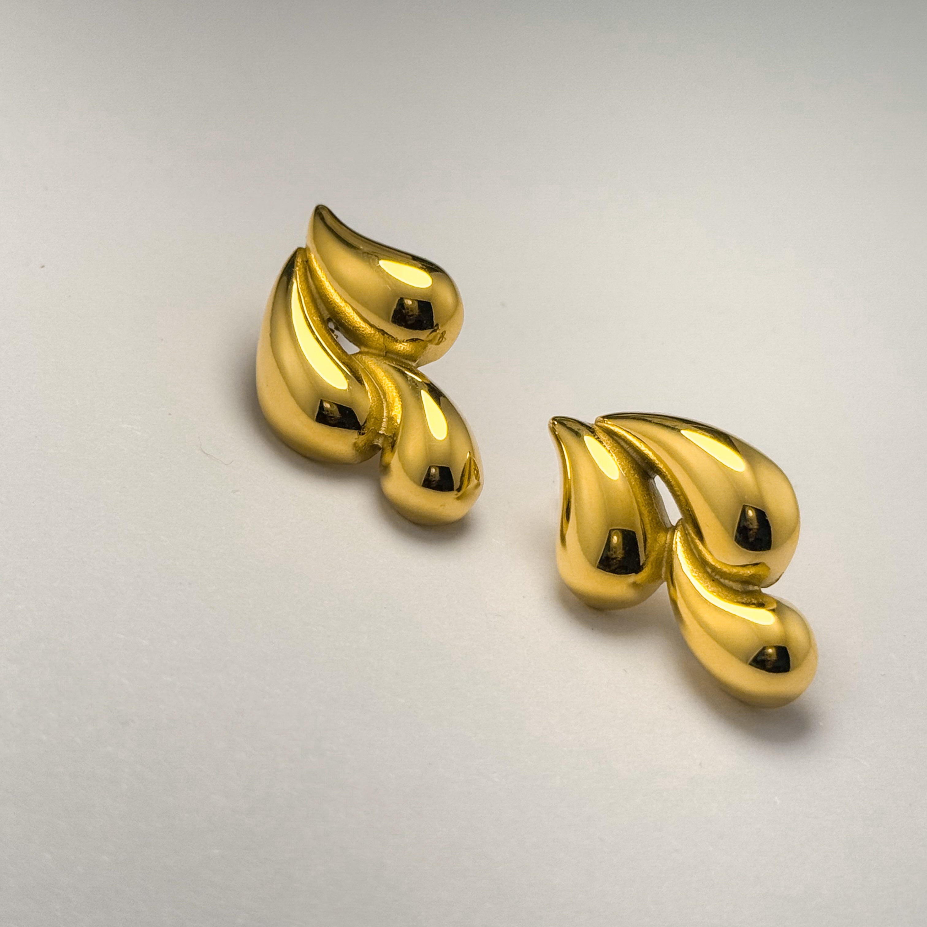 Twilight Teardrop Stud Earrings