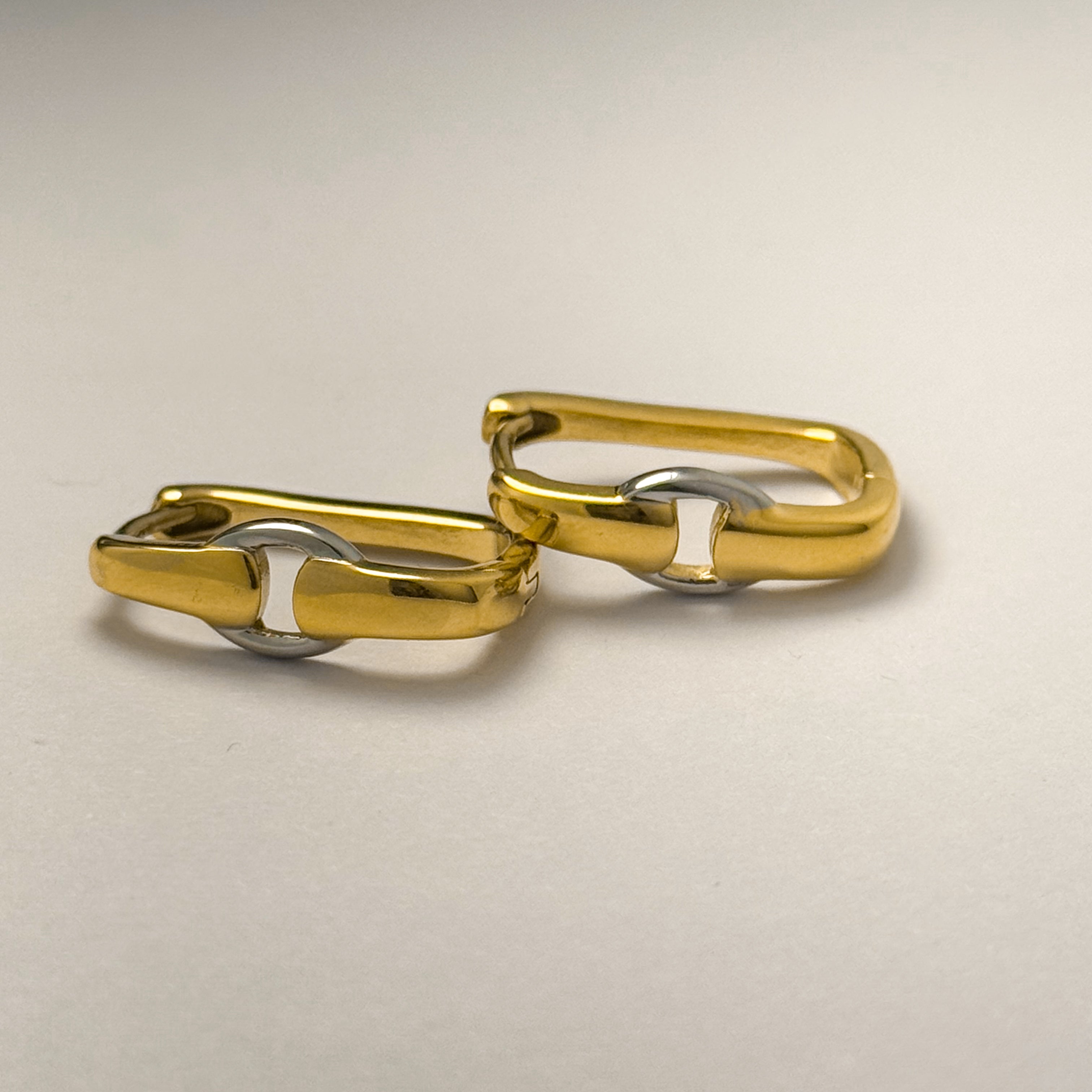 Double Dipped Square Earrings