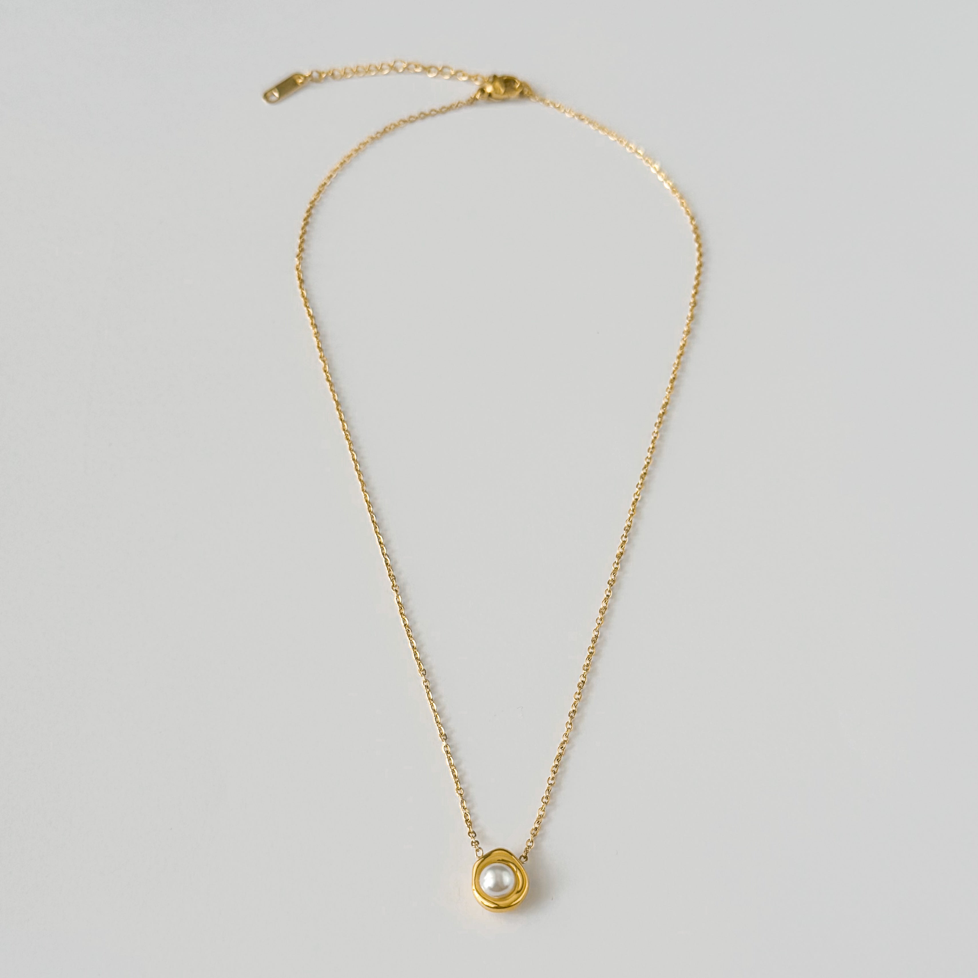 Moonlit Pearl Necklace