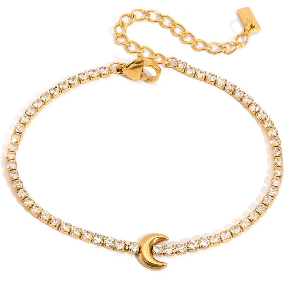 Affordable luxury sparkly jewelry by Clement & Co. Featuring 18K