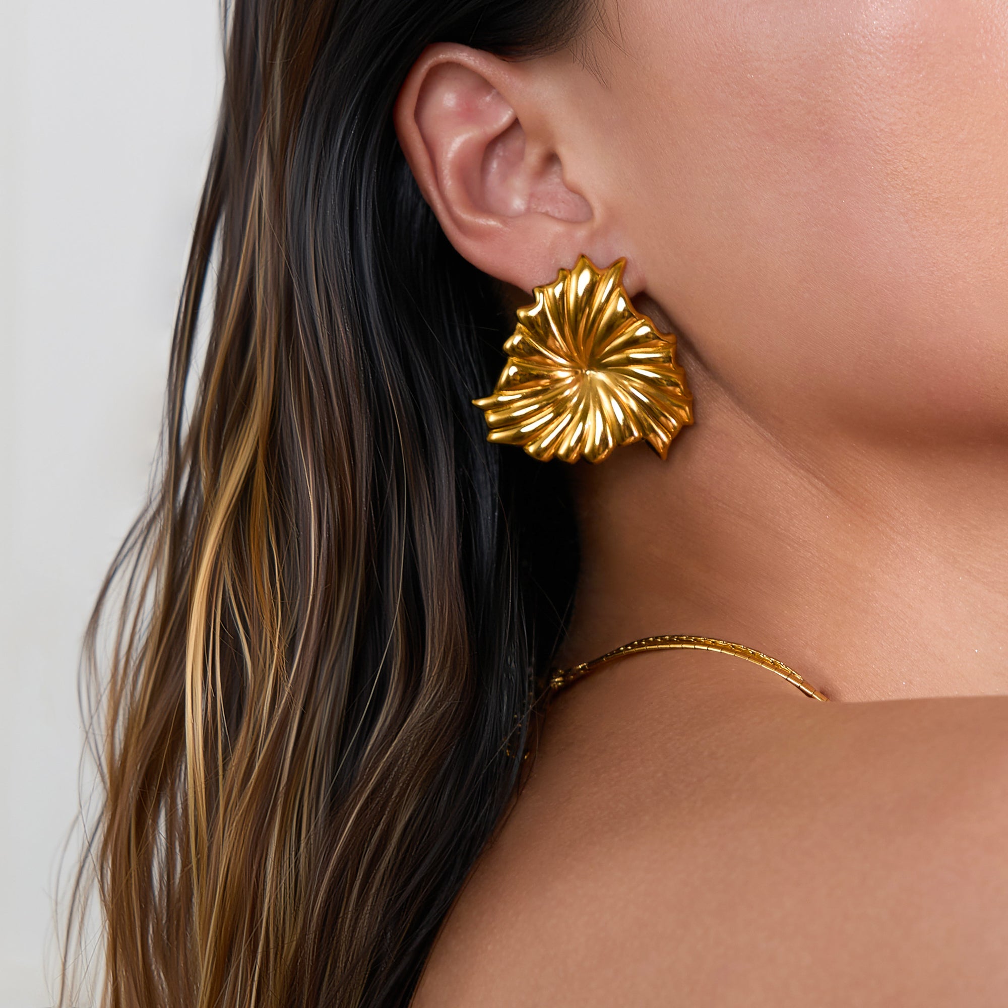 Leaf Light Earrings