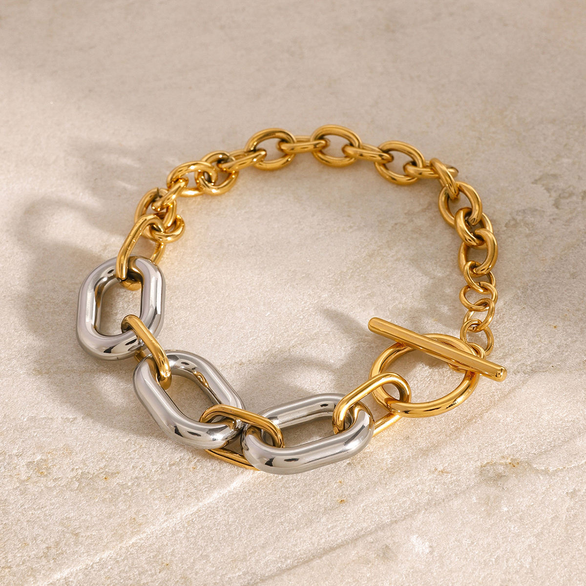 DoubleDip TwoTone Bracelet