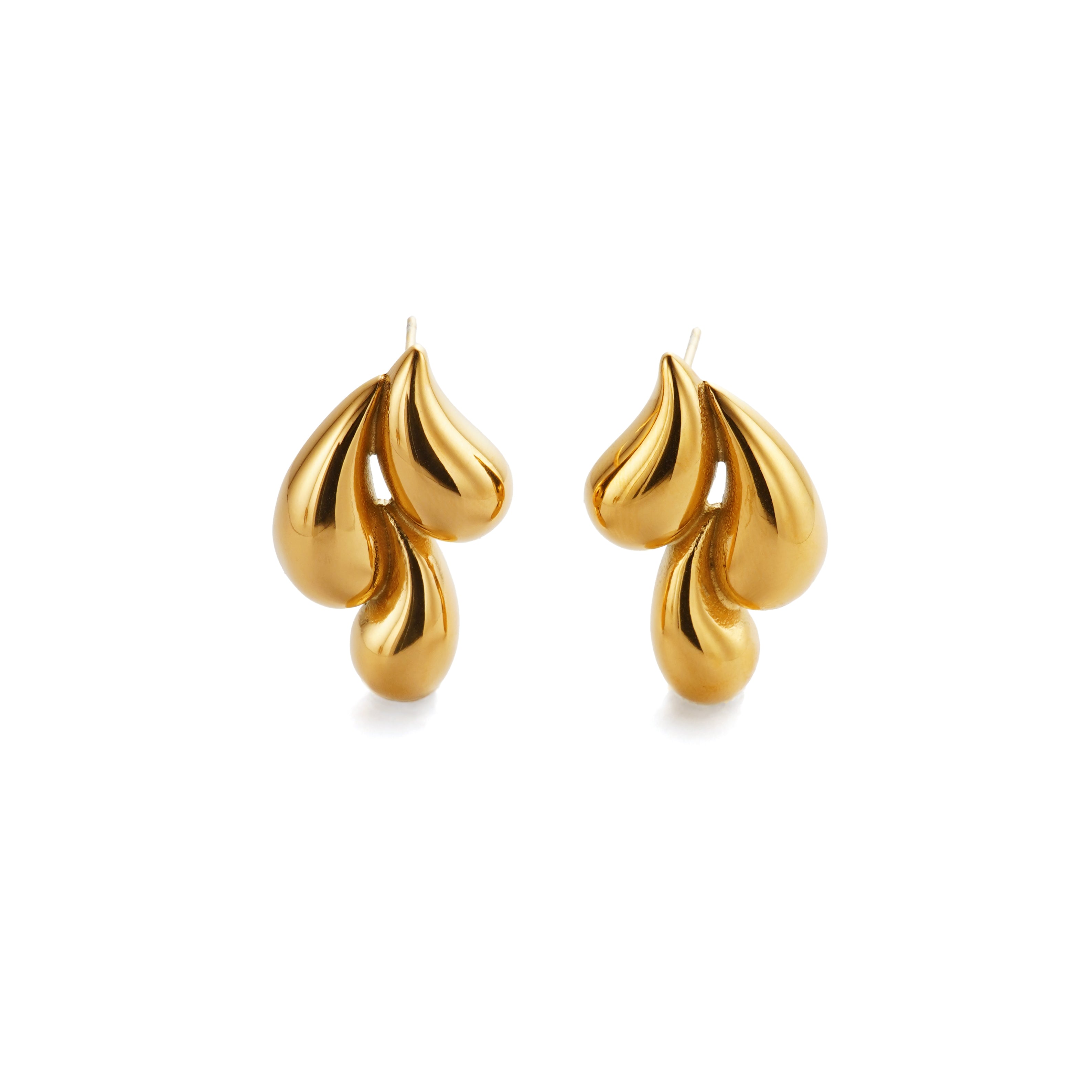 Twilight Teardrop Stud Earrings