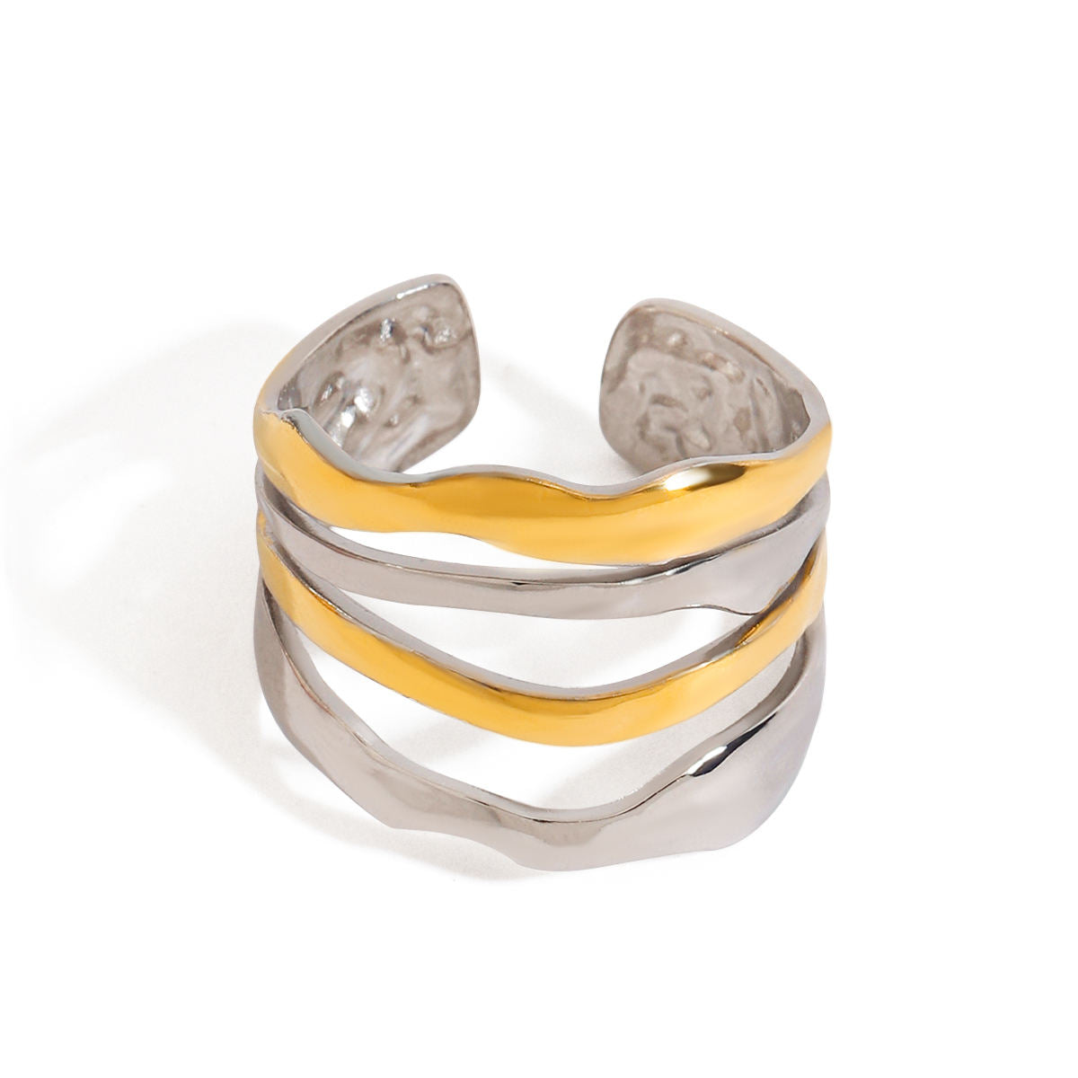 Double Dip Layers Ring
